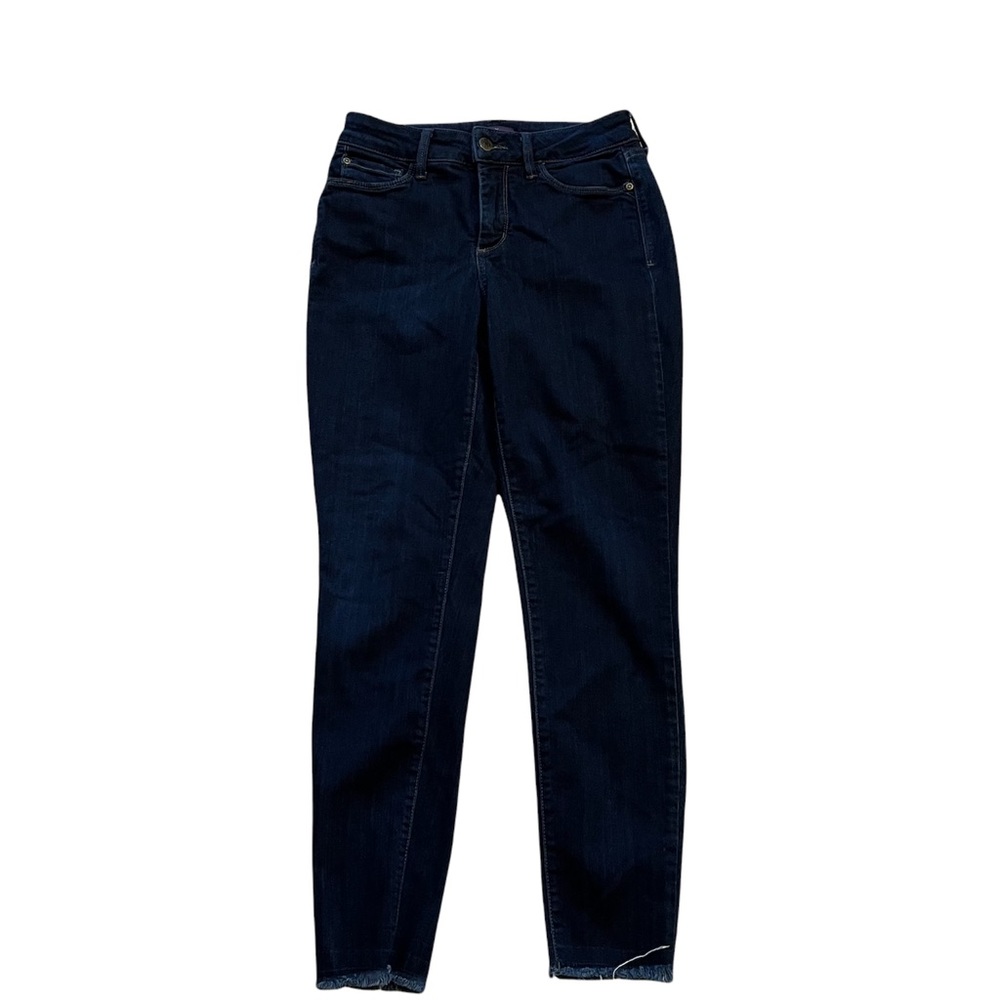 NYDJ Fray Hem "Ami" Dark Wash Legging 2